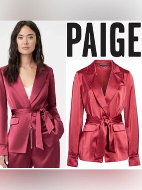 Paige Satin Blazer